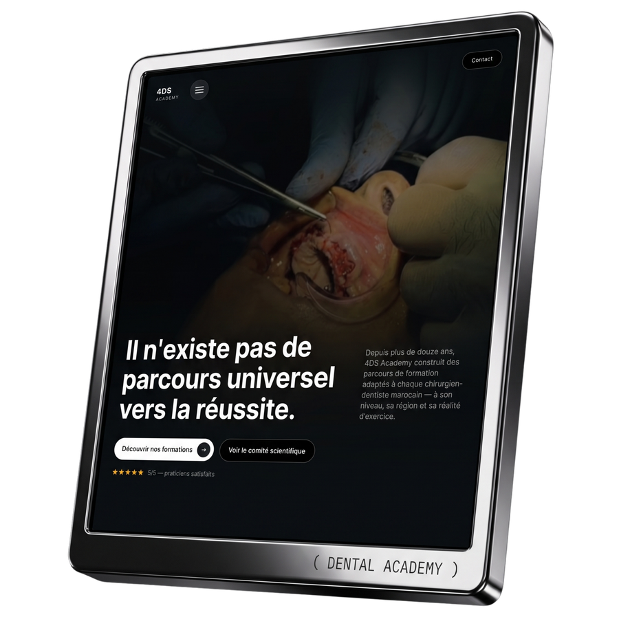 4DS Academy — dental training platform